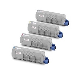Black Compatible  Oki C610 N,C610 DN,C610 DTN.8K 44315308
