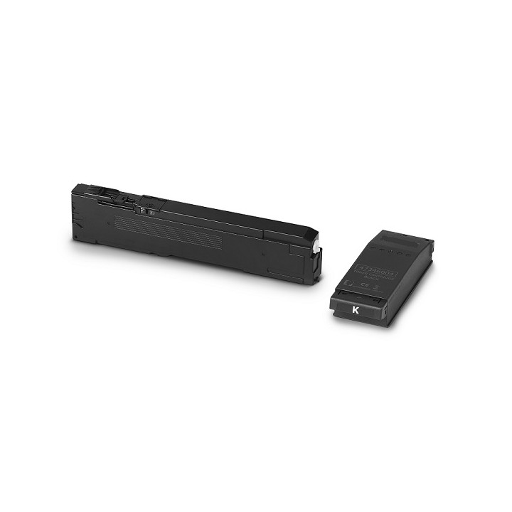 Black+Waste Compatible for OKI C 650dn-7K09006130