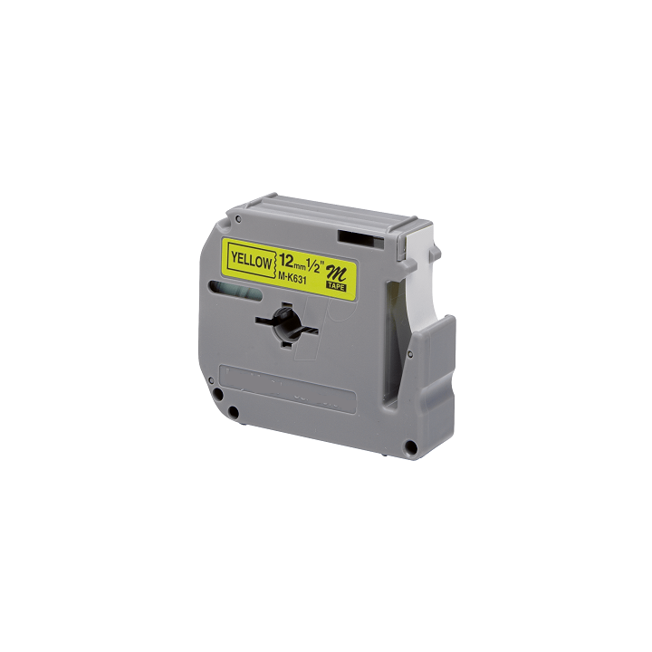 Laminato Black-Yellow 12mmX8m Brother labelMK-631BZ