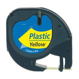 BK-Yellow 12mmX4m Plastica  Dymo 2000,LT100H,QX50S0721670