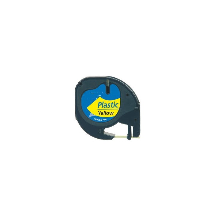BK-Yellow 12mmX4m Plastica  Dymo 2000,LT100H,QX50S0721670