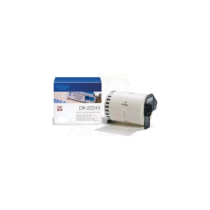 White 102mmX30.48m for Brother P-Touch QL1000 1050 1060