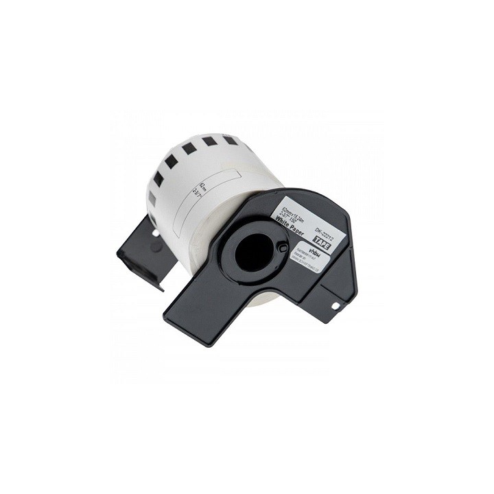 White 62mmX15.24m Compa Brother P-Touch QL1000,1050,1060,820