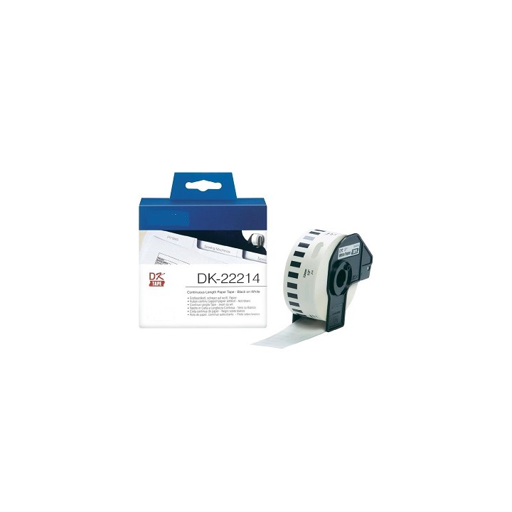 White 12mmX30.48m  for Brother P-Touch QL1000 1050 1060