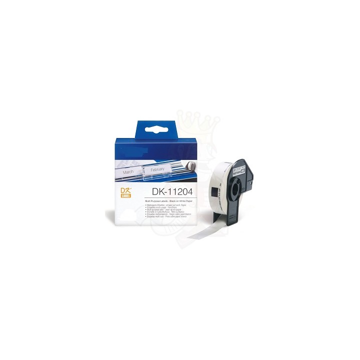White 17mmX54mm 400psc for Brother P-Touch QL1000 1050 1060