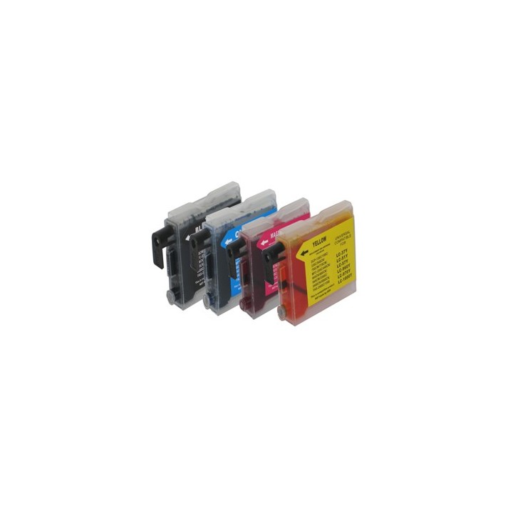 38ML Brother Comp LC51Bk LC970BK LC1000BK Alta Capacita