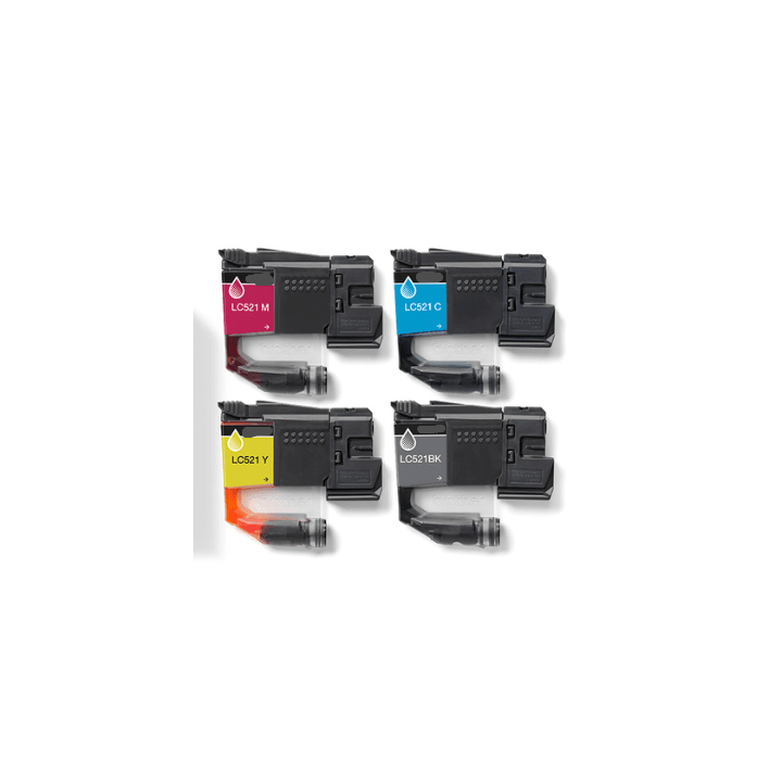 Black Cartridge DCP-J1260W/J1313DW/J1360DW/J1460DW-0.5KLC521BK