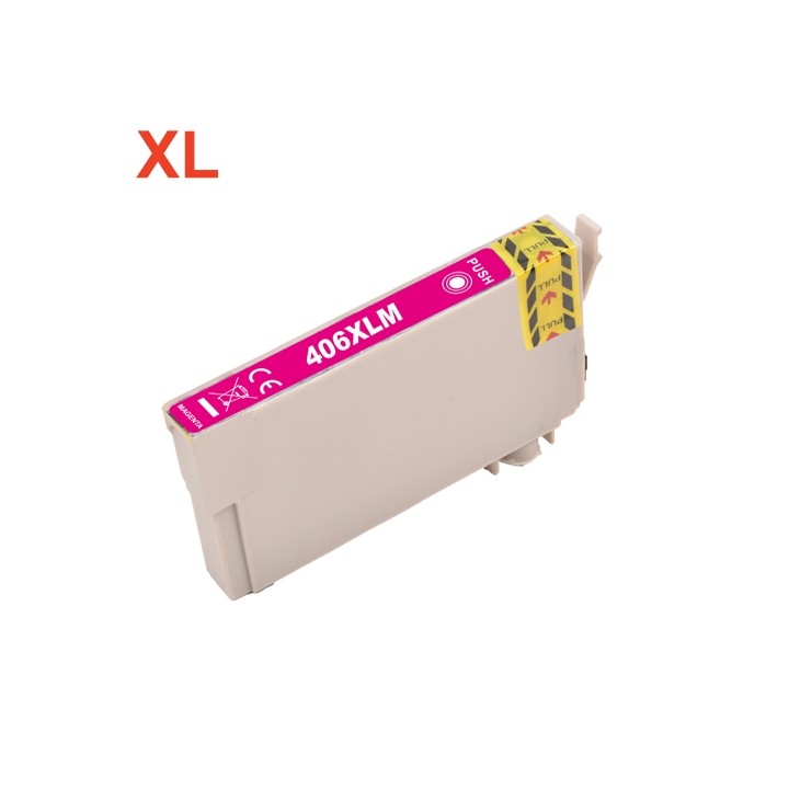 Pigment Com Magenta Epson Work Force Pro WF-3920,3925,4920,4925,4930-1.2KC13T17H34010406XL