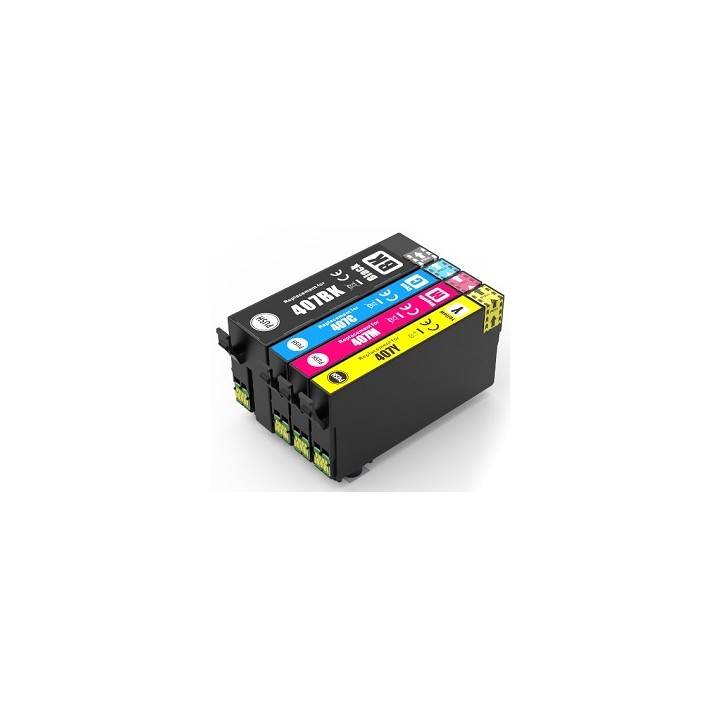 Black 45ml compatible Epson WF-4745 Series-2.6KC13T07U140