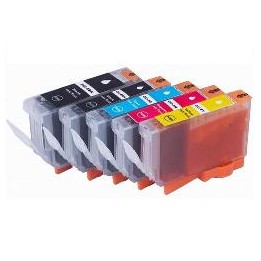 26ML -Nero  PGI 5BK  Con chip compatibile for canon serie 8