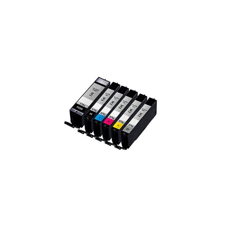 10.8ML With chip Canon MG5700,MG6800,MG7700CLI-571BKXL
