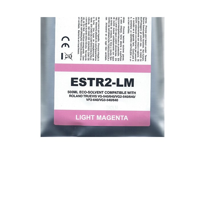 Magente Light Eco-Solvent Bag Compa Roland TrueVIS SG2,VG2,VF2,SG3,VG3500ML