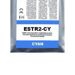 Ciano Pigment Eco-Solvent Ink Bag Compa Roland TrueVIS SG2,VG2,VF2,SG3,VG3500ML